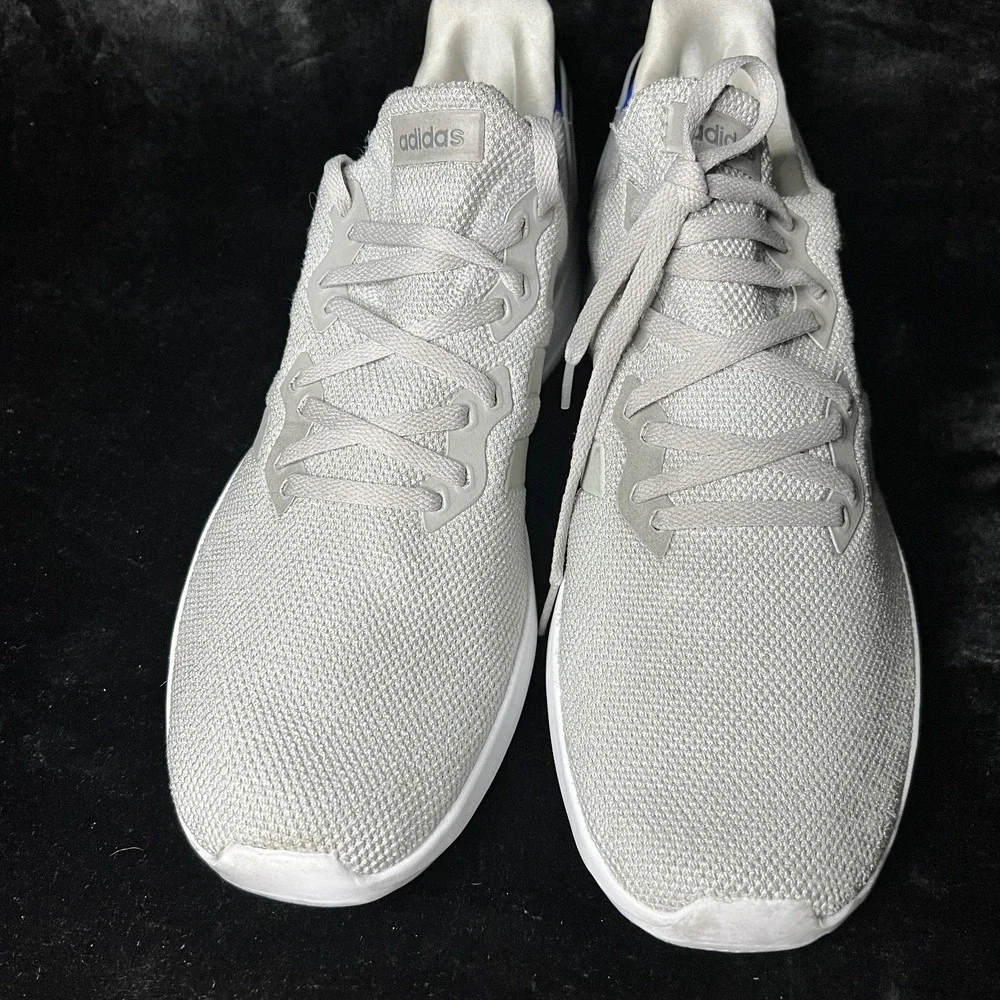 Adidas Lite Racer BYD 2.0 GZ8209 Mens 14 Running Shoes Gray‎ Royal Blue Sneakers